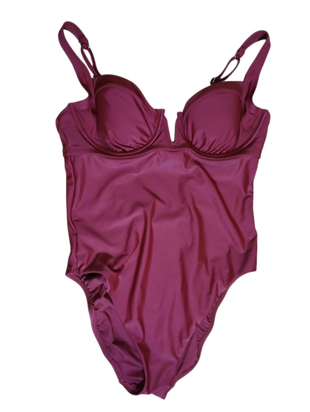 NWT Rust Red High-Leg Underwire - Picture 2 of 11